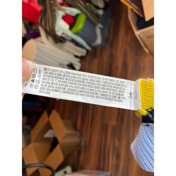 Endless Rose Ribbed Knit Maxi Dress XS Acrylic & Cotton Multicolored New - Picture 5 of 7